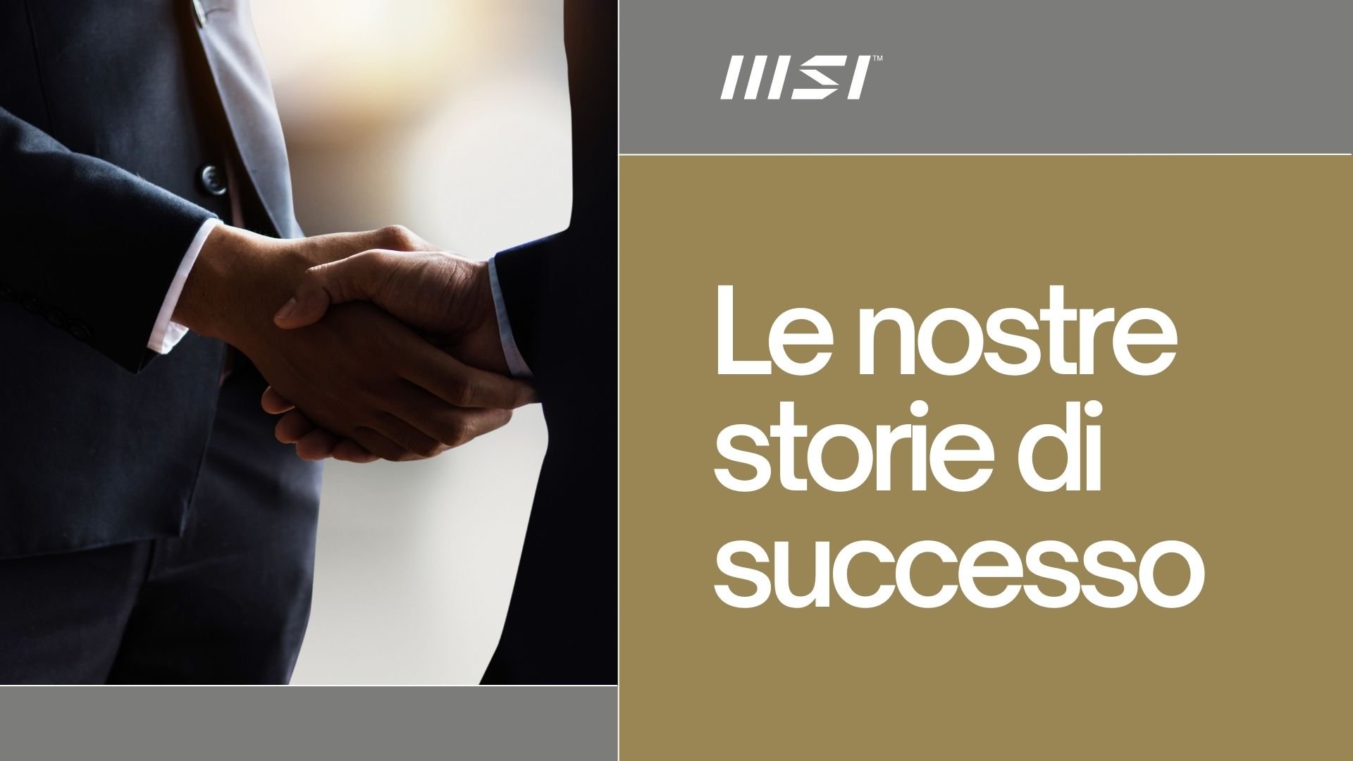 Le nostre storie di successo